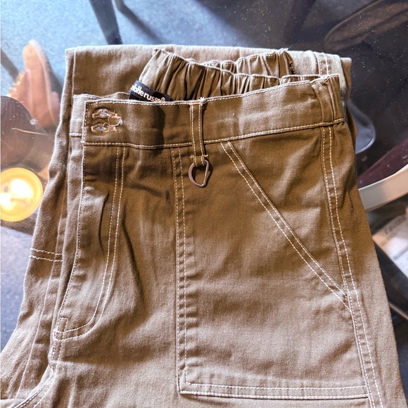 light brown High-Waisted cargo - Picture 6 of 6